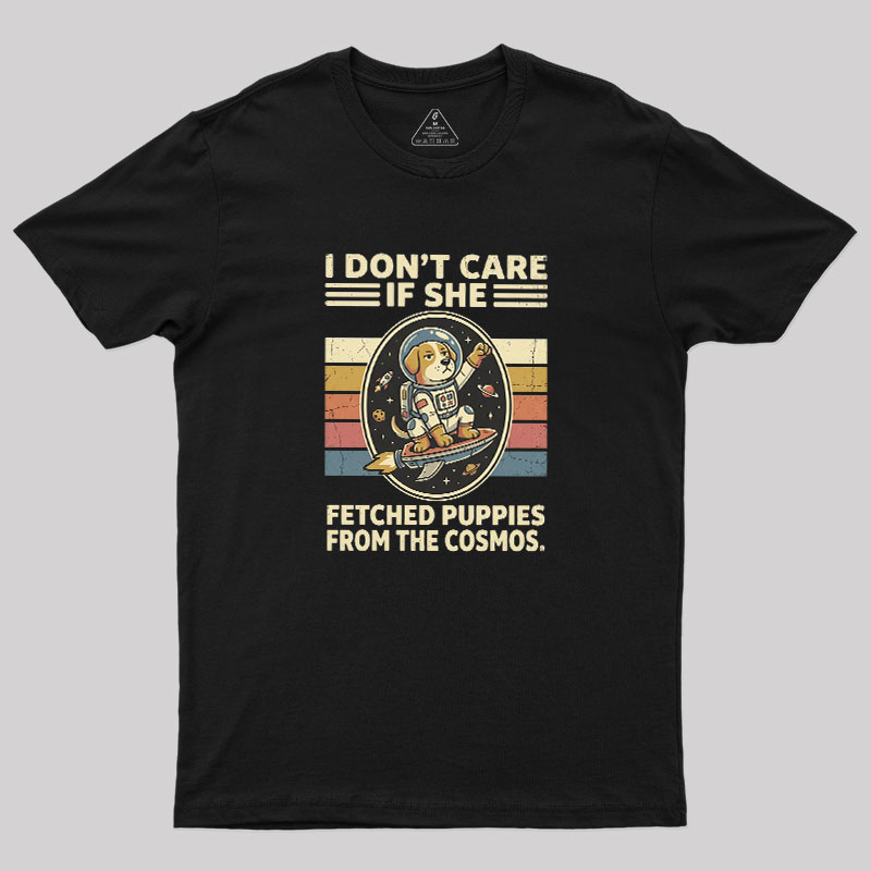 Astronaut Pup Geek T-Shirt