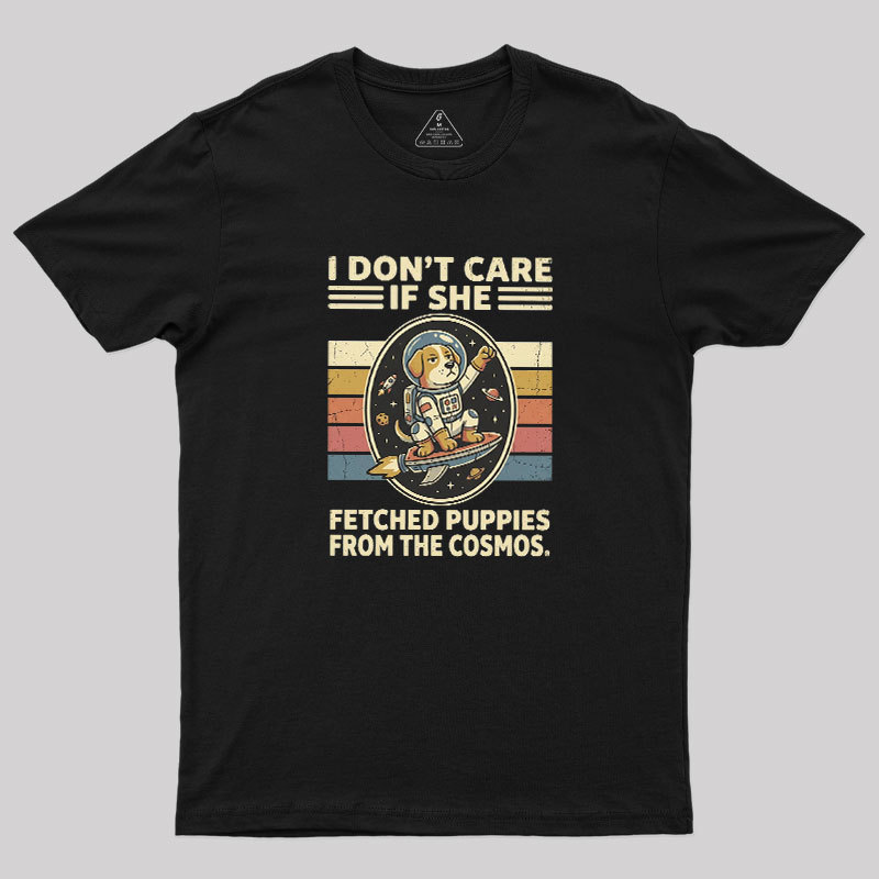 Astronaut Pup Geek T-Shirt