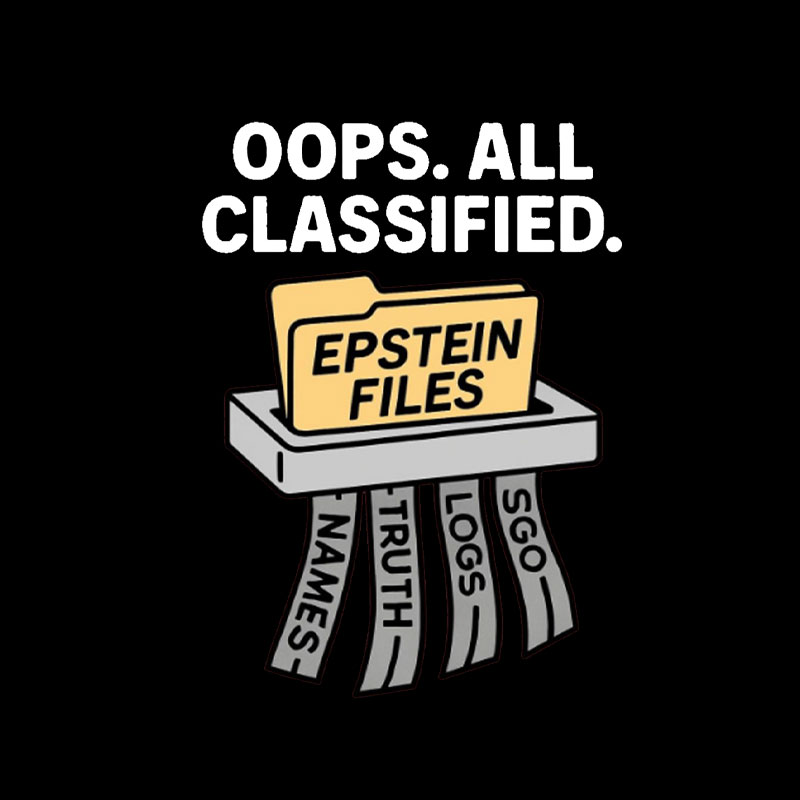 Bold Epstein Files Geek T-Shirt