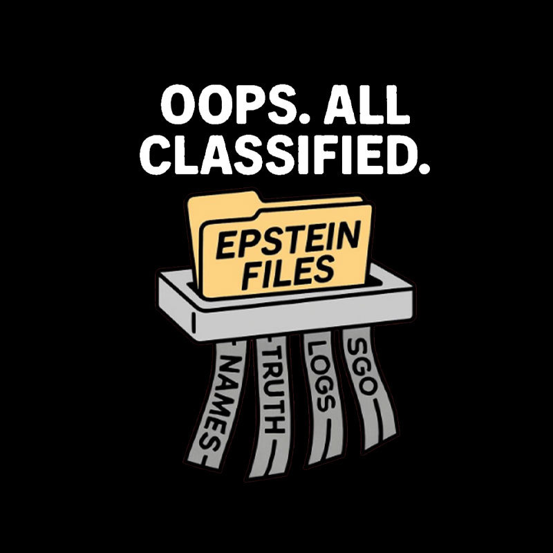 Bold Epstein Files Geek T-Shirt