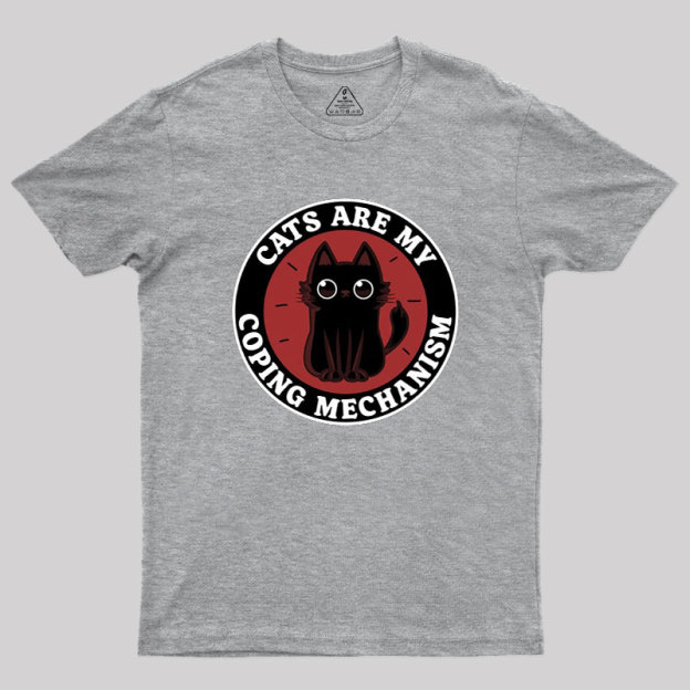 Coping Mechanism Geek T-Shirt