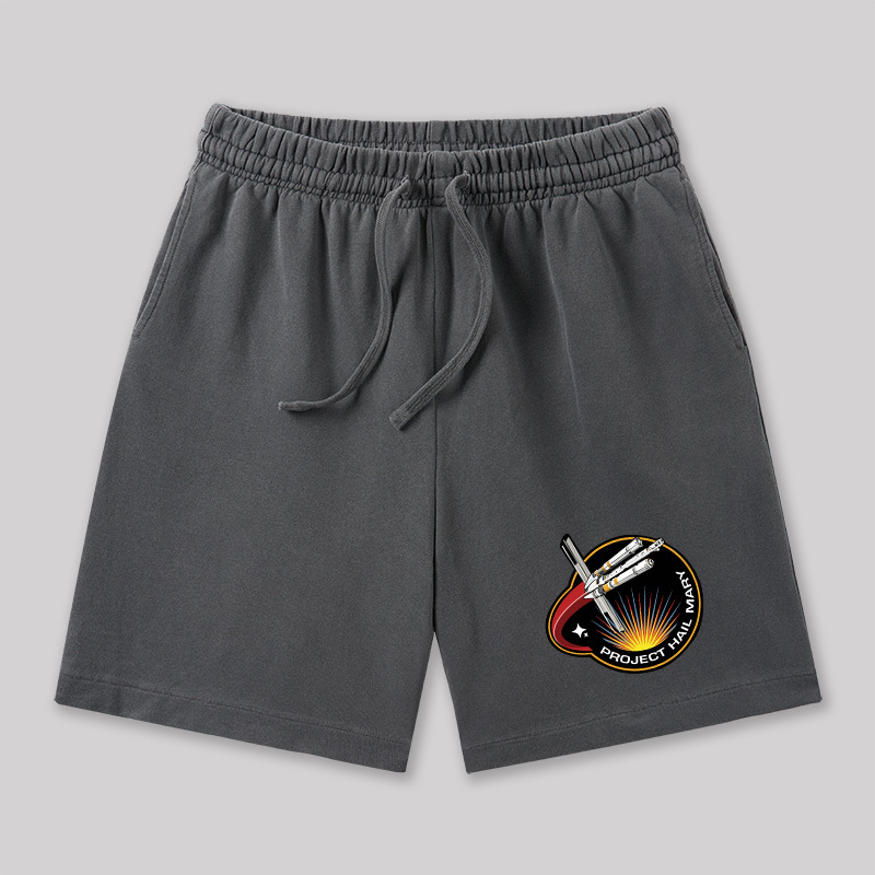 Project Savior Geeky Washed Shorts