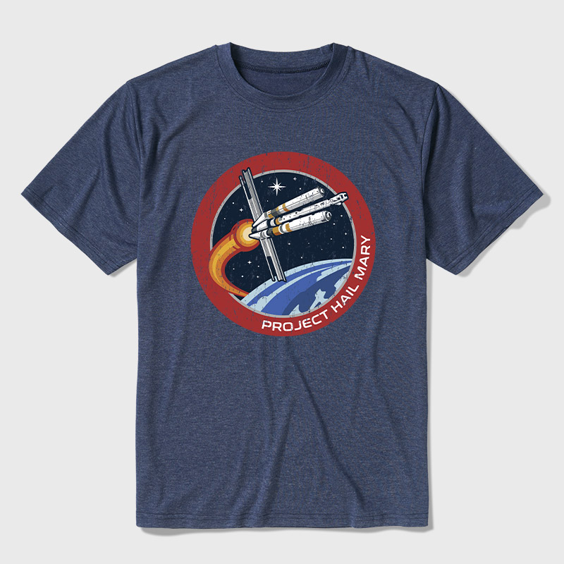 Space Rescue Mission Ultra Soft Heather Tee