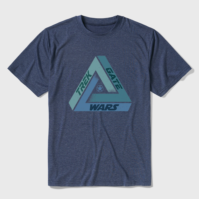 Sci?Fi Triangle Ultra Soft Heather Tee
