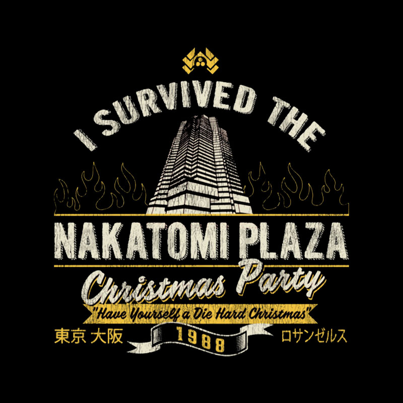 I Survived The Nakatomi Christmas Party Geek T-Shirt