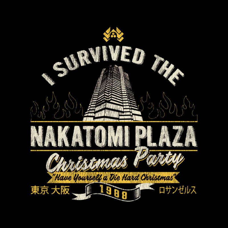 I Survived The Nakatomi Christmas Party Geek T-Shirt