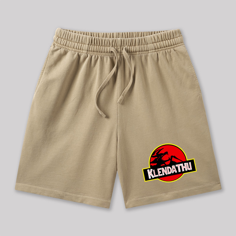 Klendathu Starship Troopers Geeky Washed Shorts