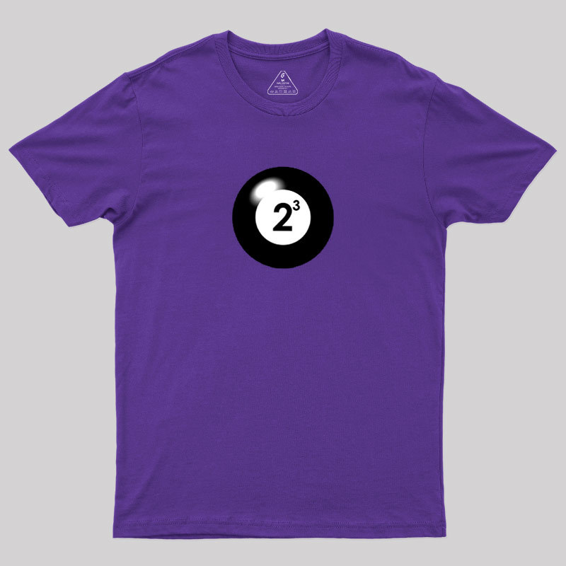 Funny Math 8 Ball Geek T-Shirt