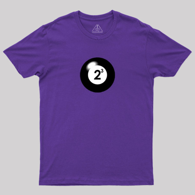 Funny Math 8 Ball Geek T-Shirt