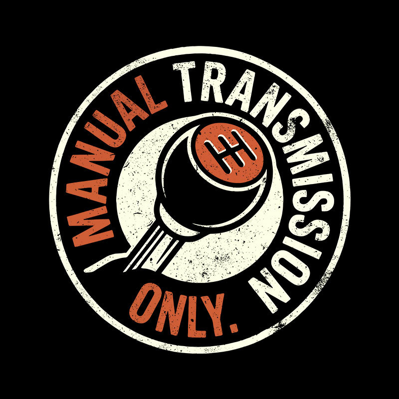Manual Transmission Only Geek T-Shirt