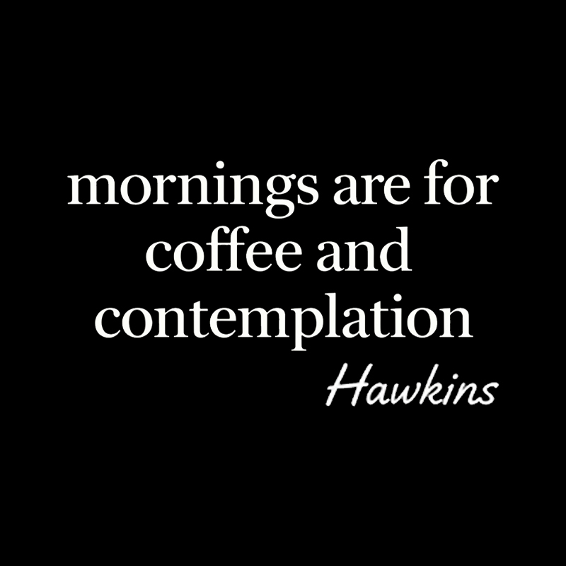 Morning Ritual Hawkins Geek T-Shirt