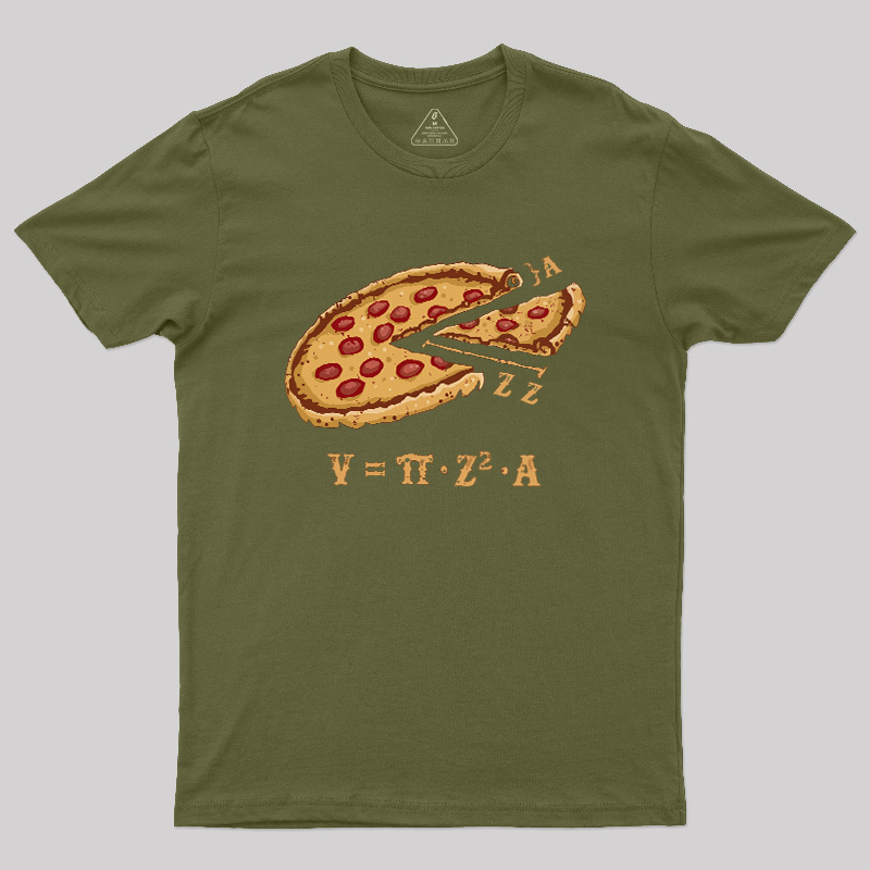 The Volume of Pizza Geek T-Shirt
