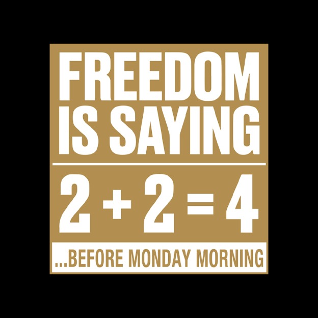 Freedom=2+2=4 Geek T-Shirt