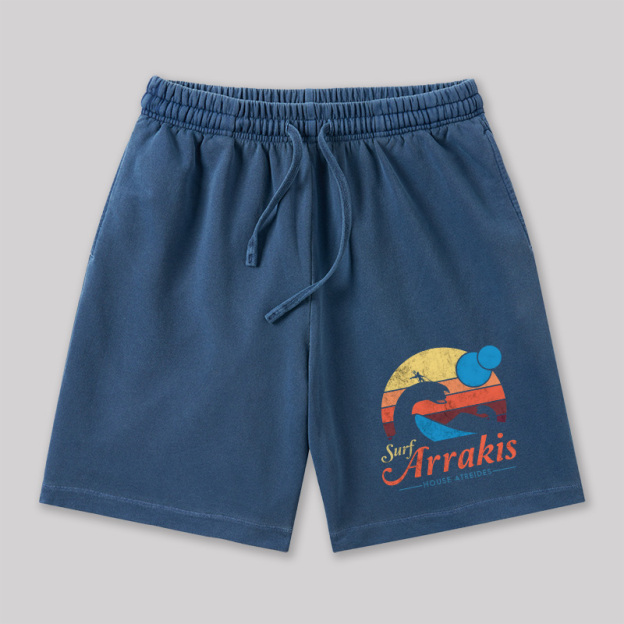 Visit Arrakis Geeky Washed Shorts