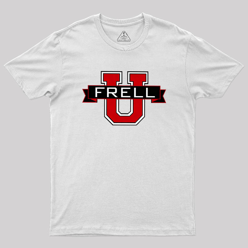 Frell Varsity U Badge Geek T-Shirt