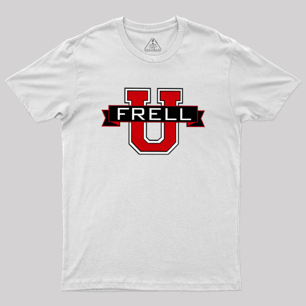 Frell Varsity U Badge Geek T-Shirt