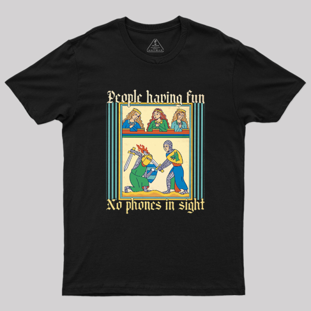 Funny Medieval History Buff Geek T-Shirt