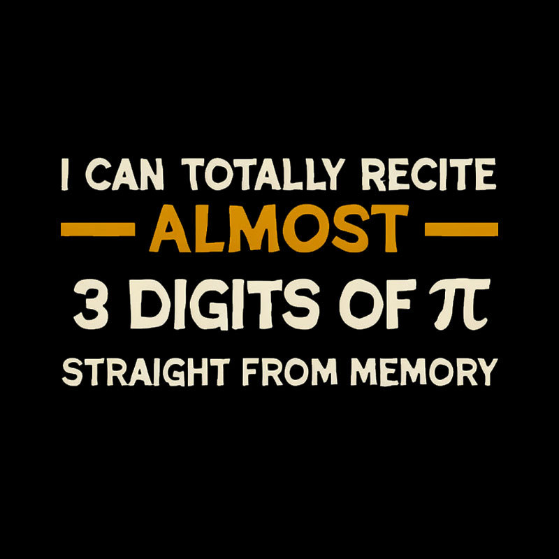 3 Digits Of Pi Geek T-Shirt