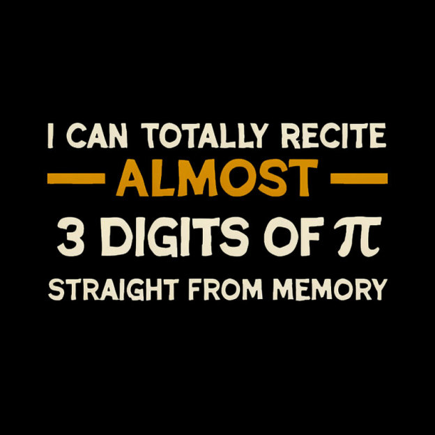 3 Digits Of Pi Geek T-Shirt