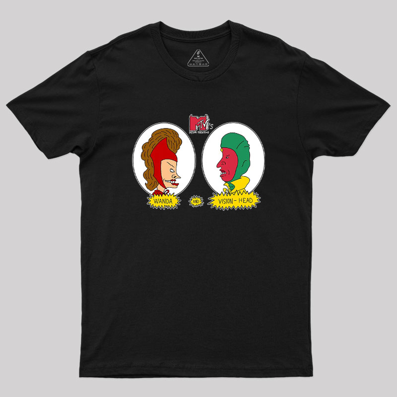 Wanda and visionhead Geek T-Shirt
