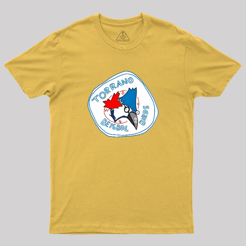 Beisbol Birds Geek T-Shirt