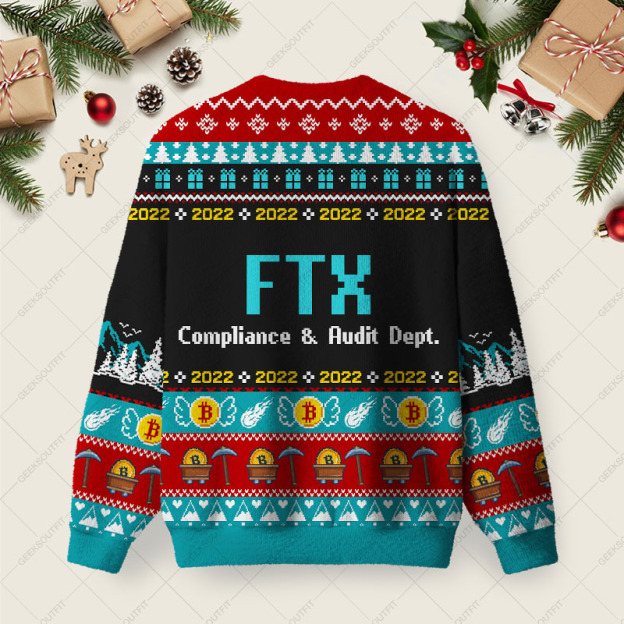 FTX Ugly Christmas Fuzzy Fleece Sweatshirt