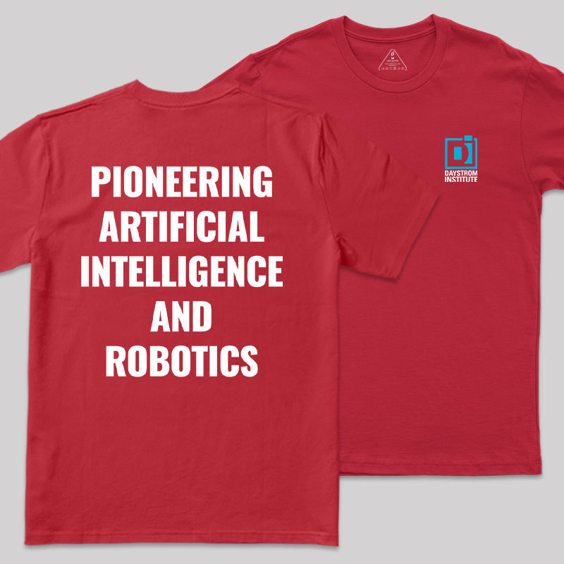 Robotics Revolution Front and Back Printing Geek T-Shirt