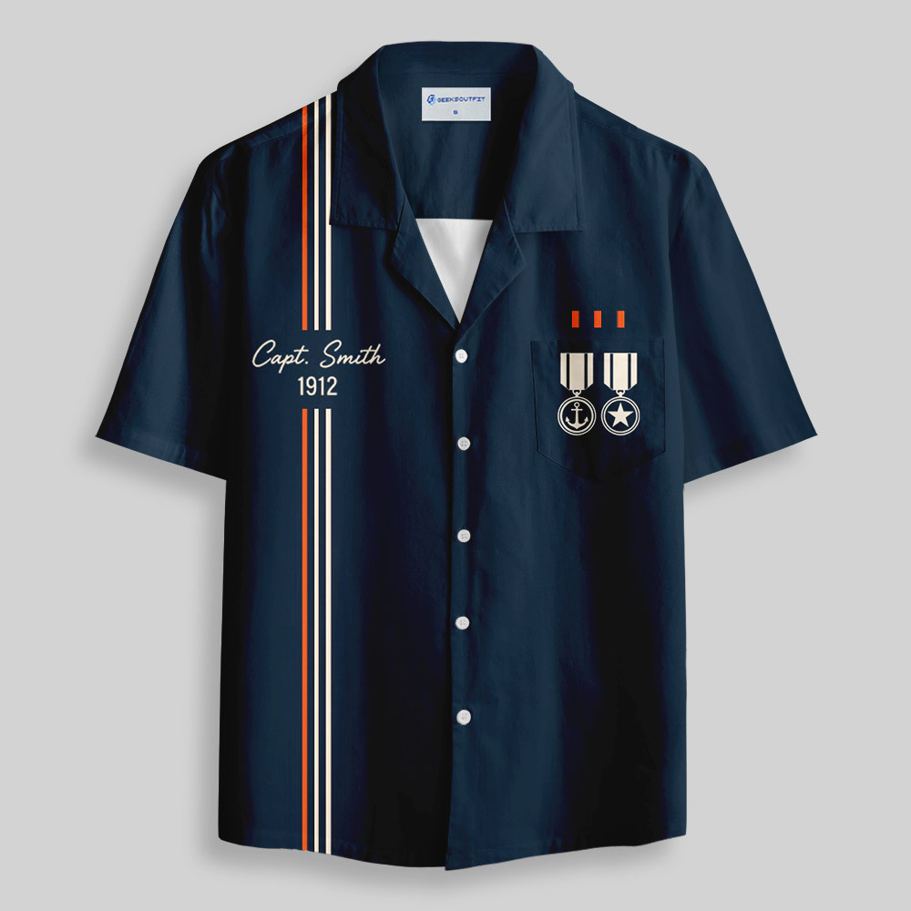 Geeksoutfit Medieval Science Fiction Map Button Up Pocket Shirt for Sale