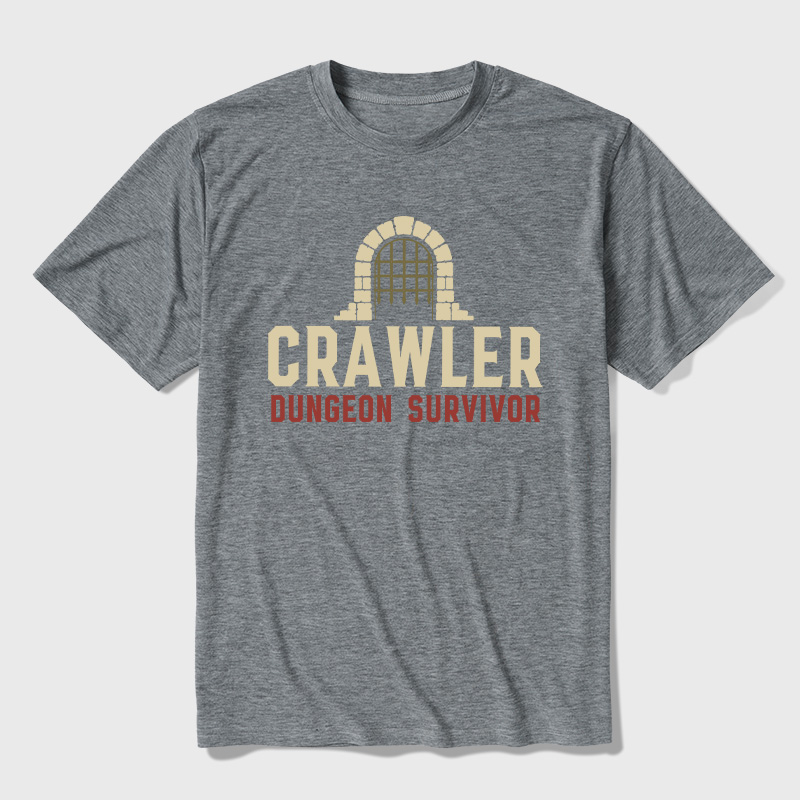 Dungeon Survivor Crawler Ultra Soft Heather Tees