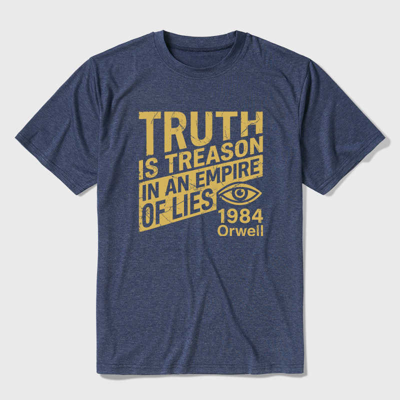 1984 Orwell Ultra Soft Heather Tee