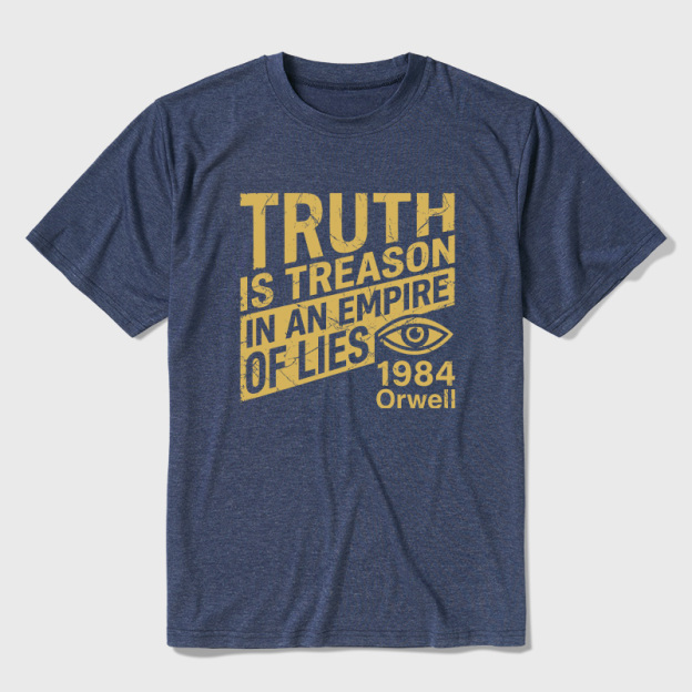 1984 Orwell Ultra Soft Heather Tee