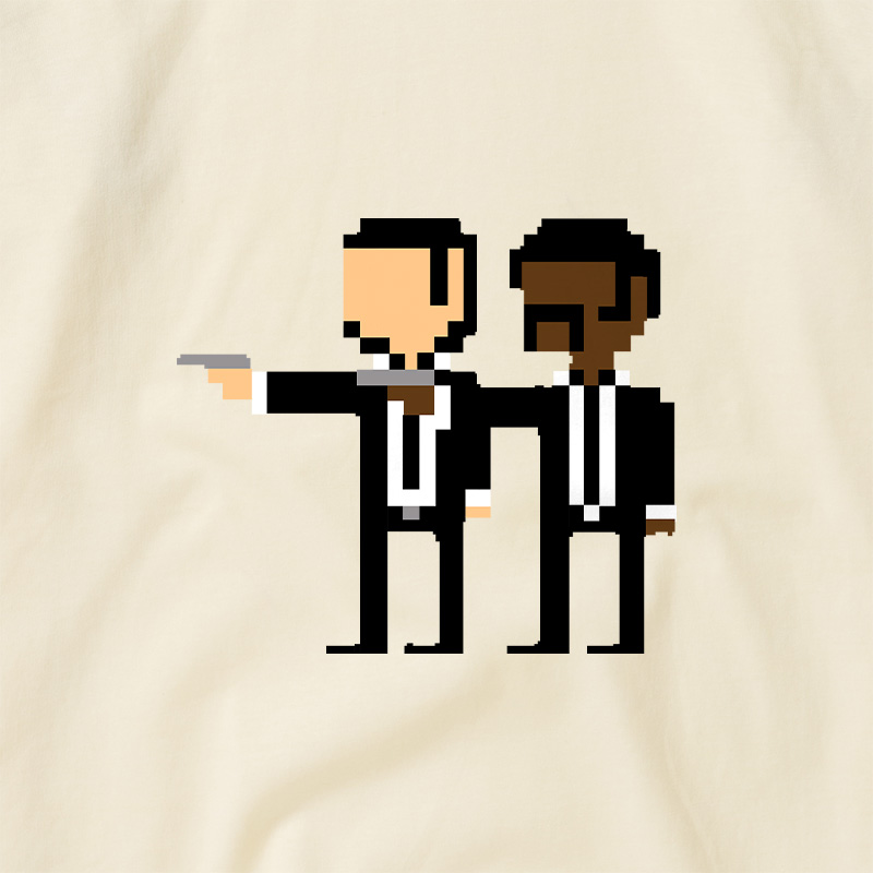Pixel Pulp Raglan T-shirt