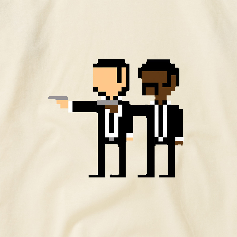 Pixel Pulp Raglan T-shirt