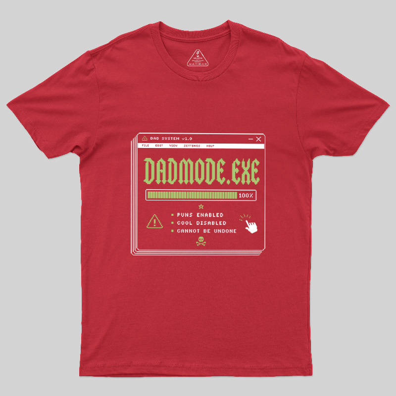 Dadmode Exe Geek T-Shirt