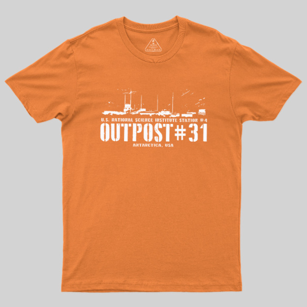 Antarctic Research Station Outpost 31 Style Geek T-Shirt