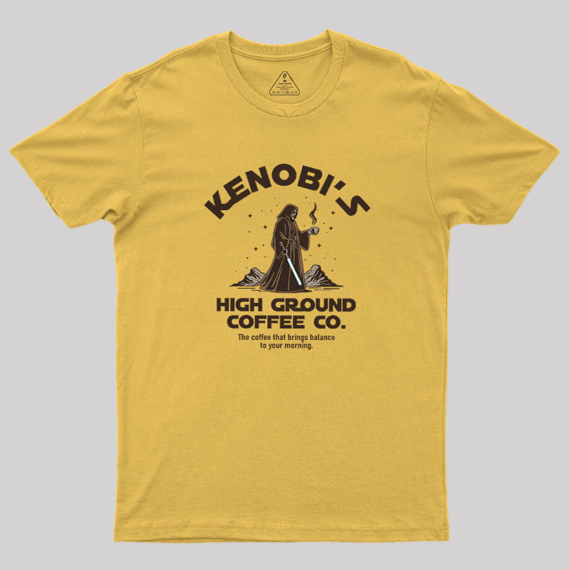 Kenobi��s High Ground Geek T-Shirt