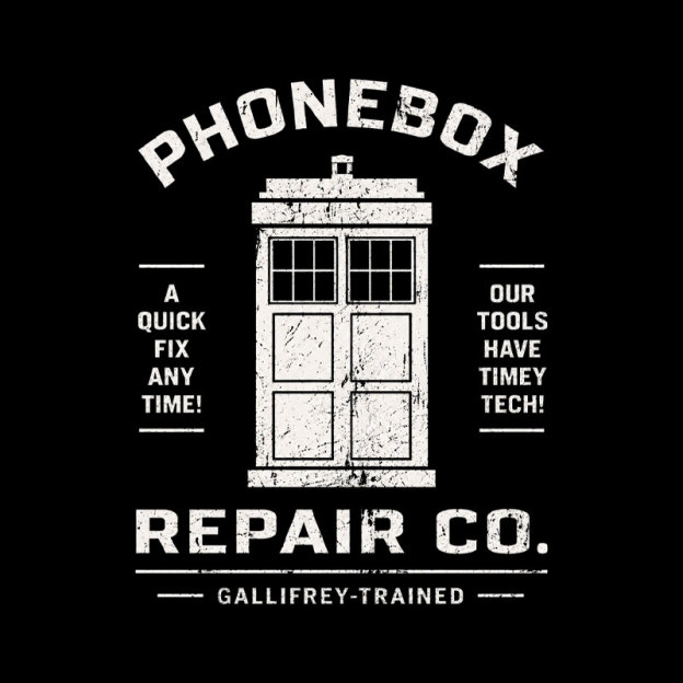 Phonebox Repair Co Geek T-Shirt