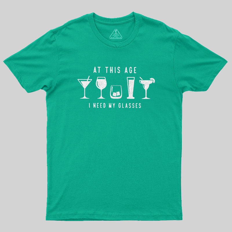 I Need My Glasses Geek T-Shirt
