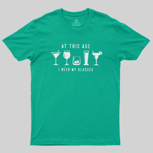 I Need My Glasses Geek T-Shirt
