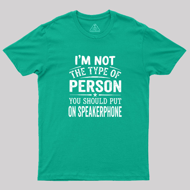 Off Speaker Geek T-Shirt
