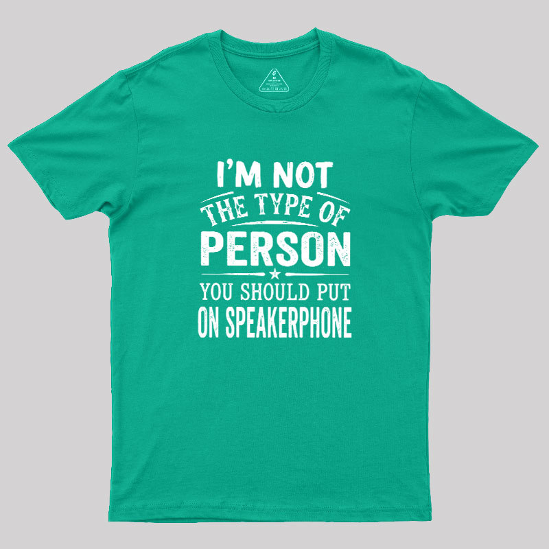 Off Speaker Geek T-Shirt