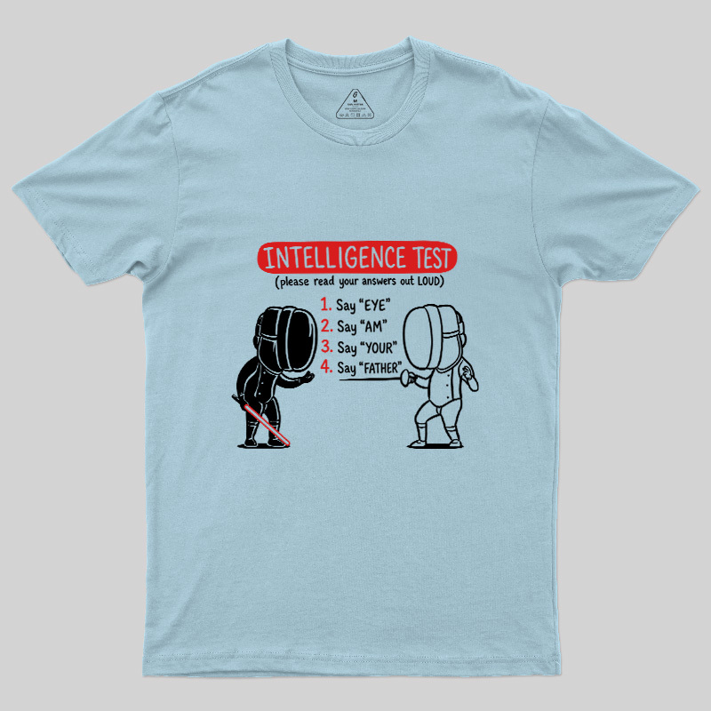 Intelligence Test Geek T-Shirt