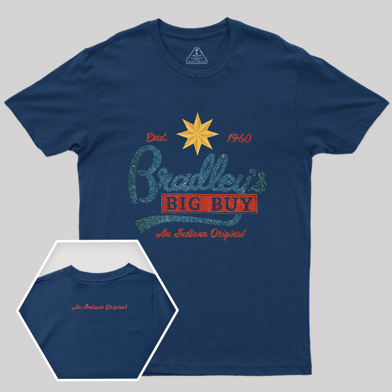 Bradleys Big Buy Vintage Geek T-Shirt