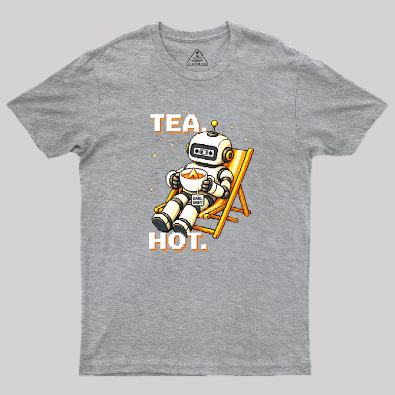 Space Tea Time Geek T-Shirt