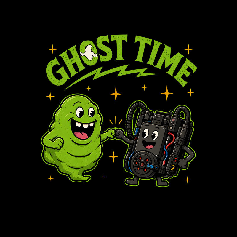 Ghost Time Geek T-Shirt