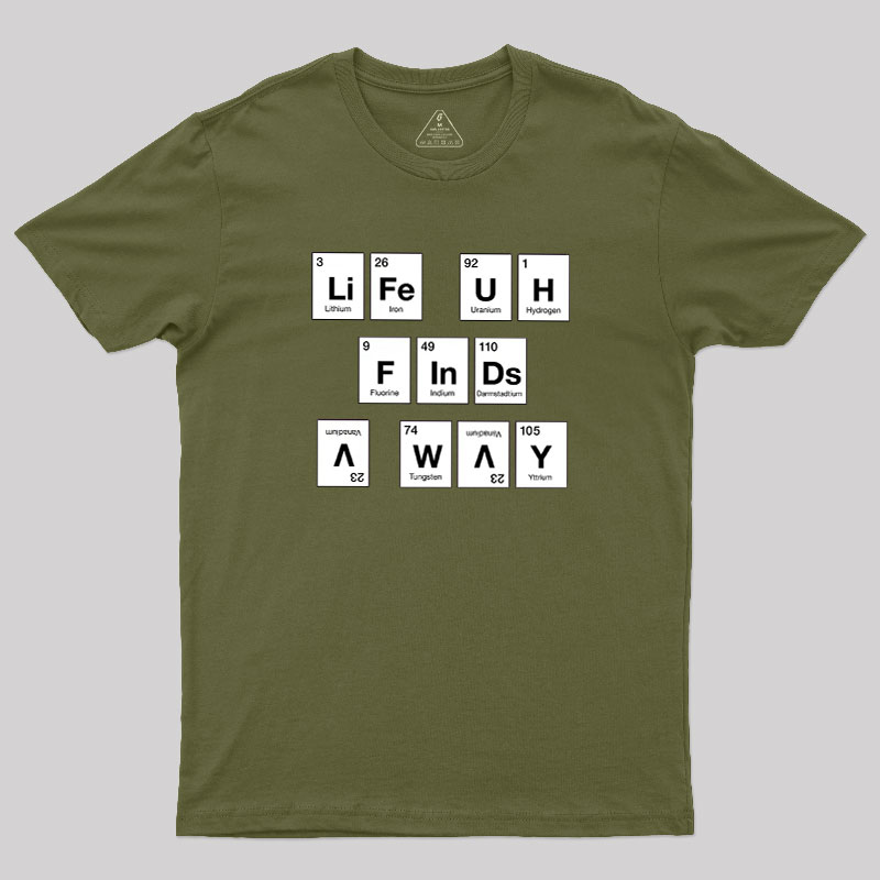 Life Finds a Way Geek T-Shirt