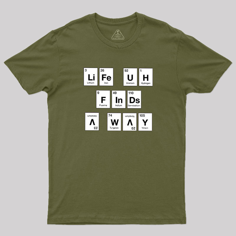 Life Finds a Way Geek T-Shirt