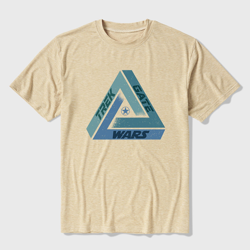 Sci?Fi Triangle Ultra Soft Heather Tee