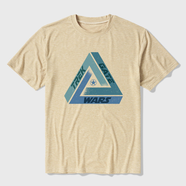 Sci?Fi Triangle Ultra Soft Heather Tee