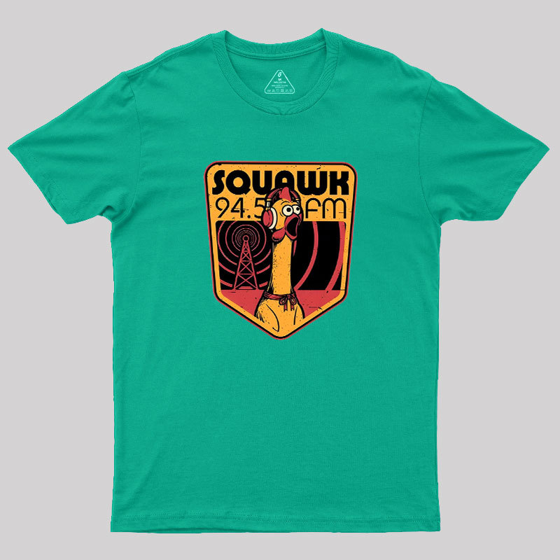 Chicken Radio TV Show Geek T-Shirt